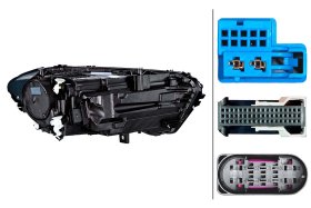 Основная фара Behr Hella 1ex015390711