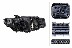 Основная фара Behr Hella 1ex016808611