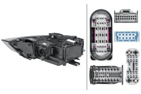 Основна фара Behr Hella 1ex354840081