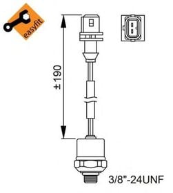 Датчик давления хладагента NRF 38951
