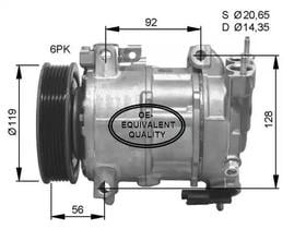 Компрессор кондиционера NRF 32593