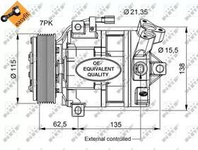 Компрессор кондиционера NRF 32692
