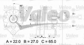 Генератор Valeo 436464