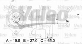Генератор Valeo 436469