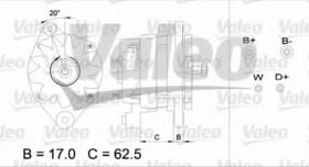 Генератор Valeo 436650