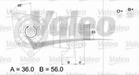 Генератор Valeo 436668
