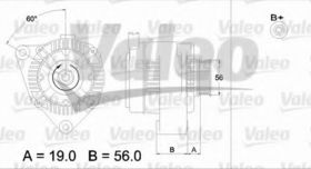Генератор Valeo 437190