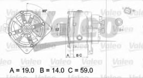 Генератор Valeo 437433