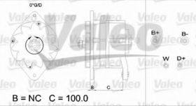 Генератор Valeo 437476