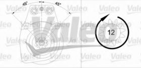 Стартер Valeo 455502