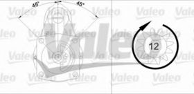 Стартер Valeo 455688