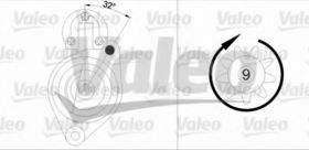 Стартер Valeo 458184