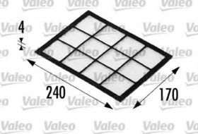 Фильтр салона Valeo 698690