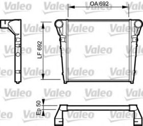Інтеркулер Valeo 817181