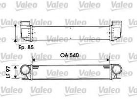 Интеркулер Valeo 817877