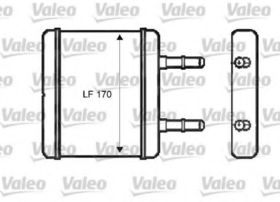 Радиатор печки Valeo 812396