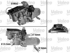 Клапан системы рециркуляции выхлопных газов Valeo 700433