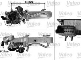 Клапан системы рециркуляции выхлопных газов Valeo 700441