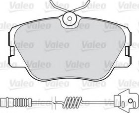 Гальмівні колодки Valeo 598315