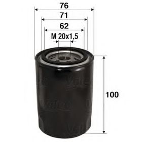 Масляный фильтр Valeo 586012