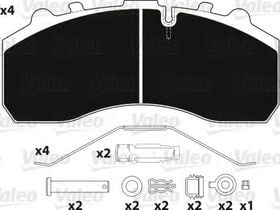 Тормозные колодки Valeo 882200