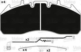 Тормозные колодки Valeo 882245