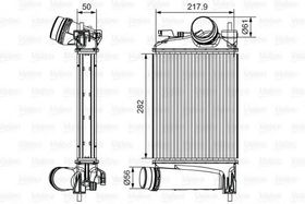 Інтеркулер Valeo 818294