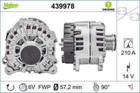 Генератор Valeo 439978