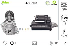 Стартер Valeo 460503