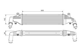 Интеркулер Valeo 818542