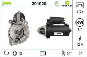 Стартер Valeo 201020