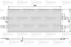 Радиатор кондиционера Valeo 815093