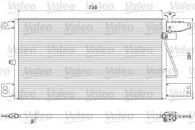 Радиатор кондиционера Valeo 815065