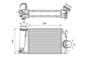 Інтеркулер Valeo 818293