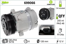 Компрессор кондиционера Valeo 699066