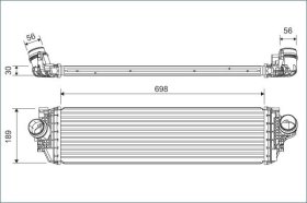 Интеркулер Valeo 822929