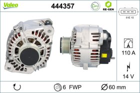 Генератор Valeo 444357