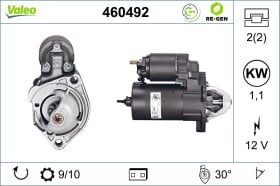 Стартер Valeo 460492