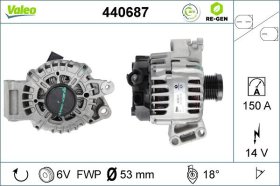 Генератор Valeo 440687