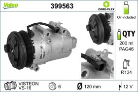 Компрессор кондиционера Valeo 399563