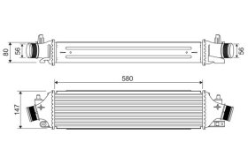 Інтеркулер Valeo 818700