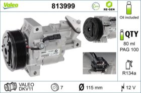 Компрессор кондиционера Valeo 813999
