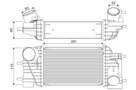 Інтеркулер Valeo 822919
