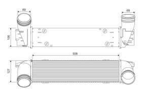 Інтеркулер Valeo 818392