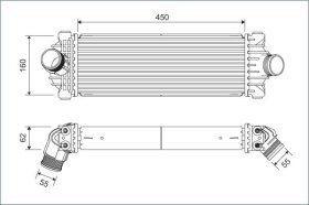Інтеркулер Valeo 822933