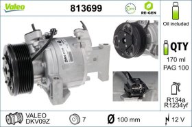 Компресор кондиціонера Valeo 813699