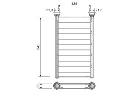 Радиатор печки Valeo 811628