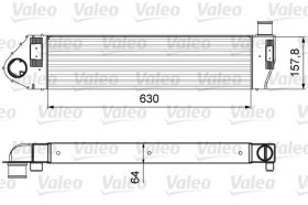 Интеркулер Valeo 818621