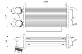 Інтеркулер Valeo 818539