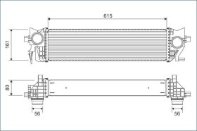 Интеркулер Valeo 822930